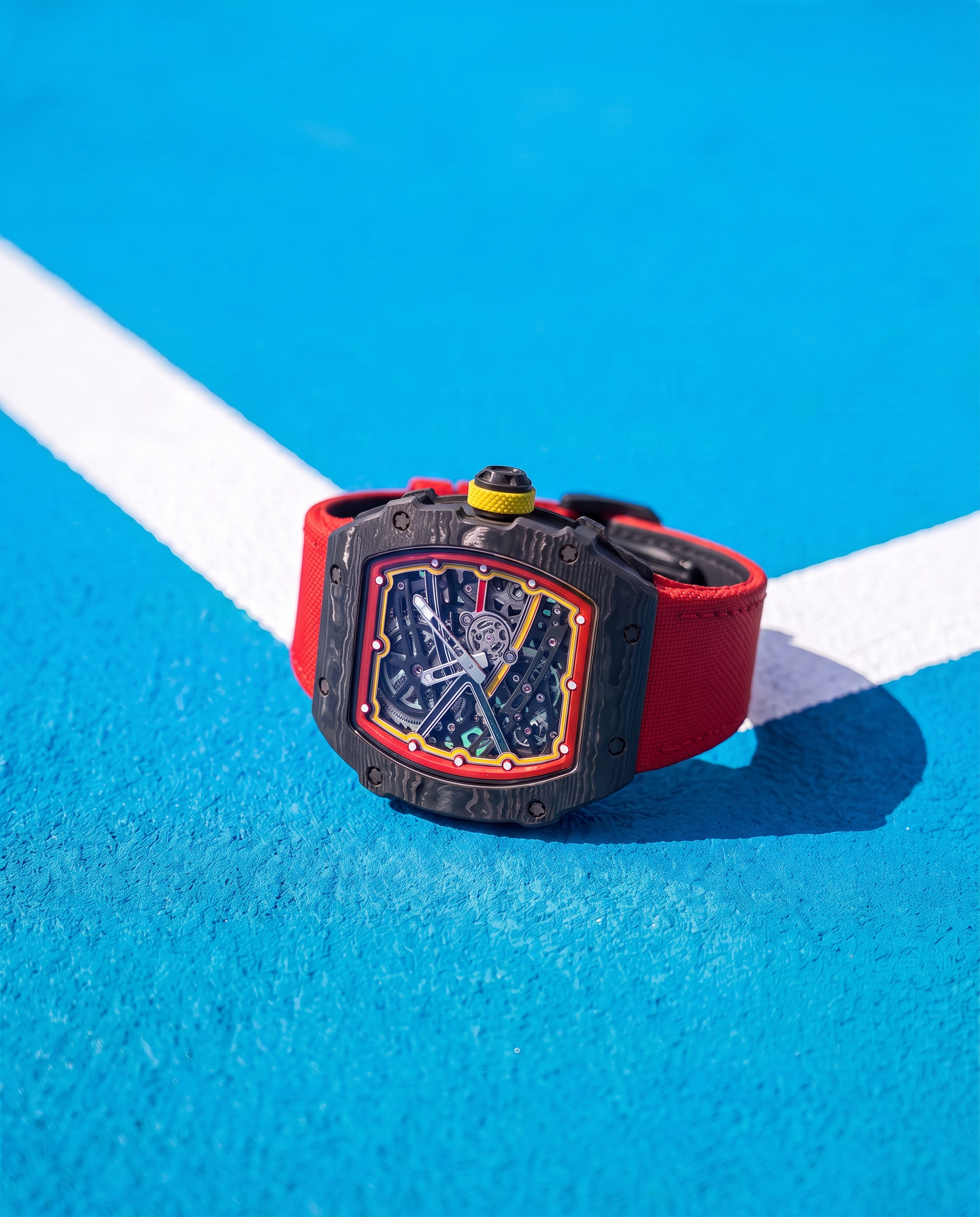 Relógio Vermillion Grid