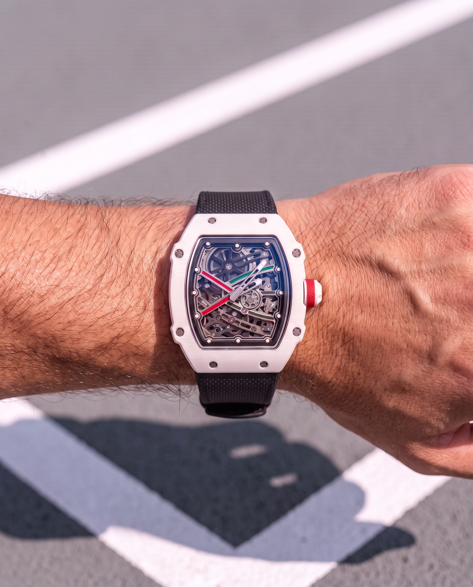 Relógio Monarca Branco